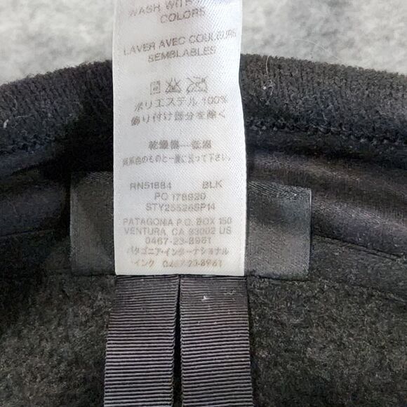 Patagonia Mens XL Better Sweater Full Zip Fleece Jacket Black Davis Galvan JBG - Picture 8 of 14